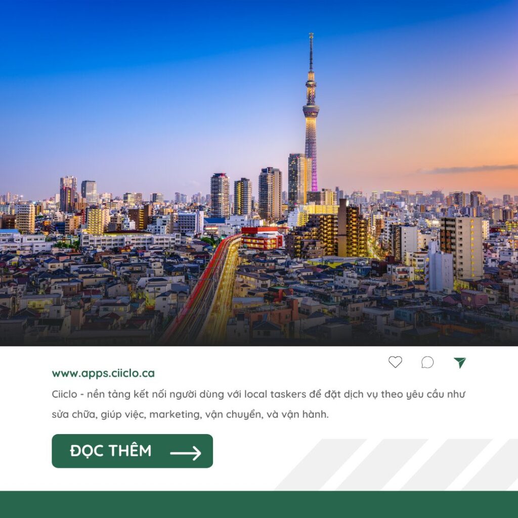 Find local taskers in Japan or Find freelancers in Japan from Ciiclo