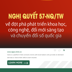 Nghị Quyết 57 và các ngành nghề trọng tâm và cơ hội kết nối toàn cầu