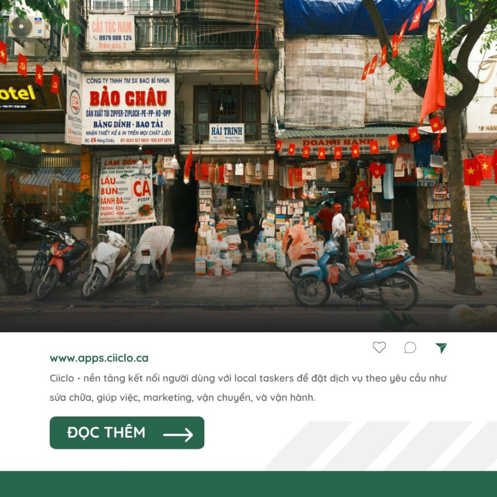 Find local taskers in Vietnam from Ciiclo or find freelancers in Vietnam from Ciiclo
