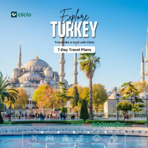 Travel to Turkey with Ciiclo