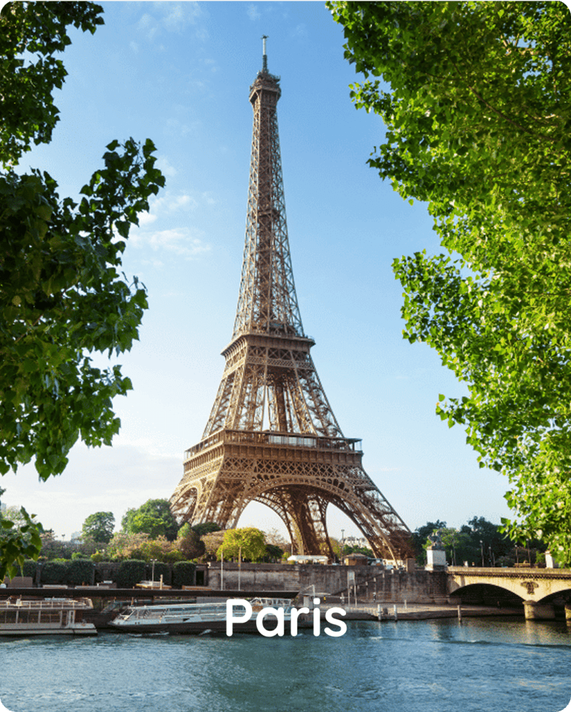 Paris - Book Travel Services with Ciiclo