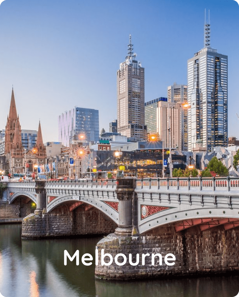 Melbourne - Book Travel Services with Ciiclo