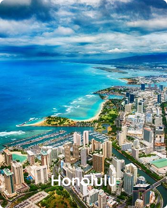 Honolulu - Book Travel Services with Ciiclo